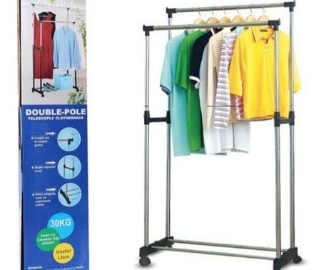 Tendedero organizador ropa doble⚡